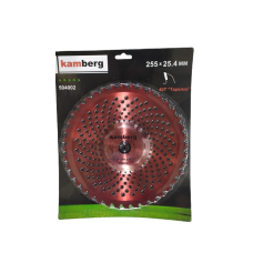 Ніж для тримера Kamberg ТАРІЛКА  255*1.6mm 40Т червона