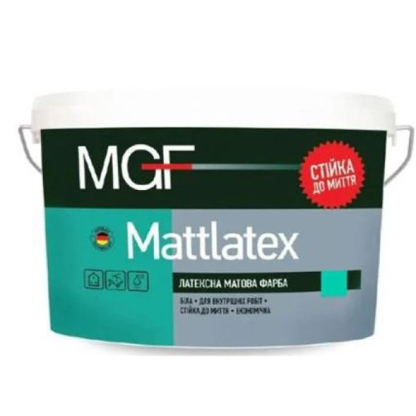 Фарба інтер'єрна латексна MATTLATEX 100 МАЙСТЕР ORIGINAL 1л (1,4кг)(НОВИЙ)