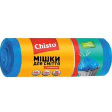 Chisto мішки д/сміття з затяжкою 60л*10шт