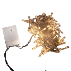 Гірлянда внутр DELUX STRING C  100 Led  5m тепл.біл/прозр  ІР20