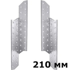 з'єднувач крокв ЛІВИЙ 40*210*0*2,0