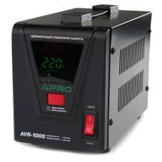 стабілізатор напруги APRO A VR 1ф  1000Вт релейний