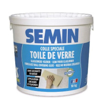 Клей для склополотна COLLE TDV водостійкийTM SEMIN 10кг