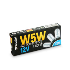 лампочка Zolex 12V безцокольна  W5W 9024