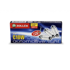 лампочка Zolex 12V підсвітка номера  C10W 35mm (60013)