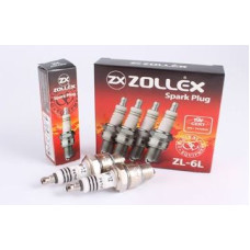 свічка запалювання 4 шт коротка ZOLLEX