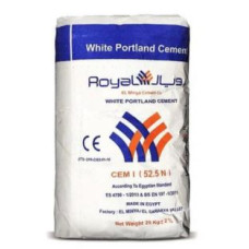 цемент білий Єгипет Royal CEM I 52.5N 25кг