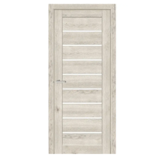 Дверне полотно ПВХ TM DOORS C018G (сатин) (дуб шале) 80