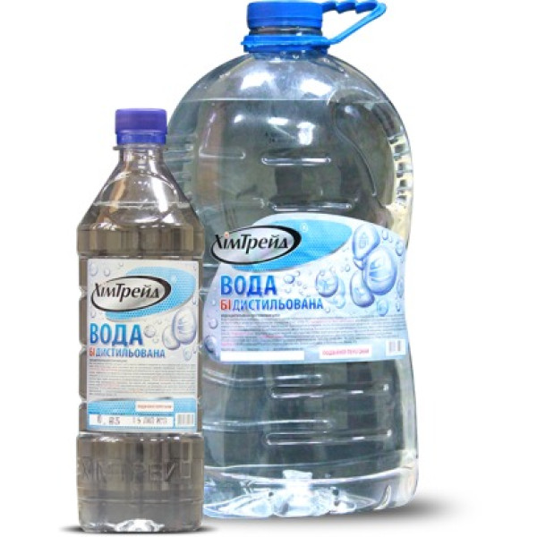 Вода дистильована  5л.