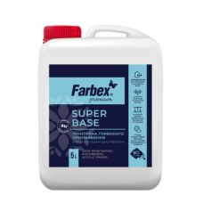 ГРУНТОВКА ВДА глибокого проникнення SuperBase TM Farbex 5л