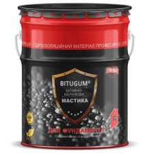 мастика гідроізоляційна для фундаменту 10кг BITUGUM