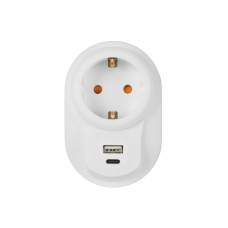 Фільтр мережевий Nilson 3,5кВт + швидка зарядка USB+Type-C
