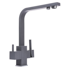 змішувач Globus Lux LAZER GLLR-0111-3-TITANIUM (під осмос)