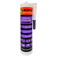 силікон  санітарний   LACRYSIL  (прозорий) 280мл