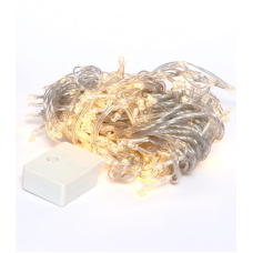Гірлянда внутр DELUX STRING C  200 Led  10m тепл.біл/прозр  ІР20