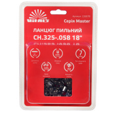 Ланцюг  до бензопили  72 ланки 18"/45 см Vitals Master  0,325/0,058 1.5