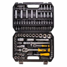 Набір головок 1/4"*1/2" 108шт. 4-14мм, 10-32мм CRV MasterTool