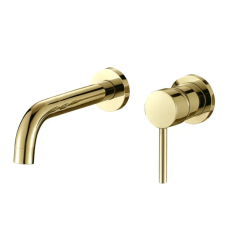 Змішувач для раковини VBI MILANO LONG GOLD прихованого монтажу