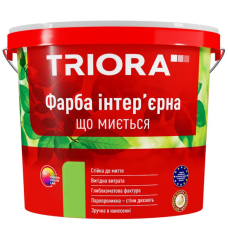 Фарба інтер'єрна що миється TM TRIORA 5л (7кг)