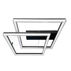 Світильник LED smart BRIONI-S Violux 84W 30K-60K квадрат-пульт чорний 500мм 5300LM