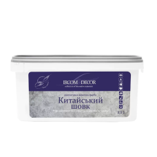 Декоративна фарба Ircom Decor Китайський шовк Silver 2.5 л срібло