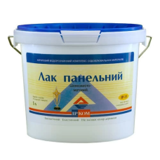 Лак панельний ІРКОМ Lacquer Panel IР-11 1 л безколірний шовковисто-матовий