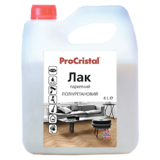 Лак паркетний поліуретановий ІРКОМ Lacquer IР-16 4 л безколірний шовковисто-матовий