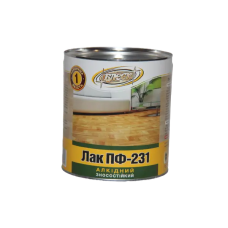 Лак паркетний алкідний ПФ-231 Блеск 0,8л