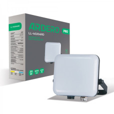 Прожектор ARDERO PRO  LED  20W 2000Lm 6500K IP65 чорний