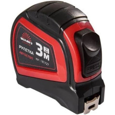 Рулетка Vitals Master  3m*16мм автостоп