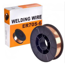 дріт зварювальний 1,0мм 4,2кг  ER70S-6 WELDING WIRE