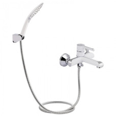 Змішувач для ванни QTAP GRAND ( з душовим гарнітуром)QTGRAWCR006 Chrome/White Qtap
