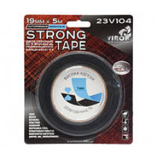 Двухсторонній скотч  VIROK Strong  19мм*5м