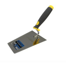 Кельма нержавійка тип трапеція, Magtools 140 мм гумова ручка