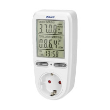 Енергометр (ватметр) з LCD дисплеєм OR-WAT-435(GS)  ORNO
