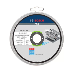круг відрізний 125*1*22,23 WA60 Standart Inox (набір 10шт) BOSCH