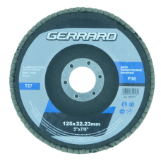 Диск пелюстковий плоский 125 Р36 GERRARD