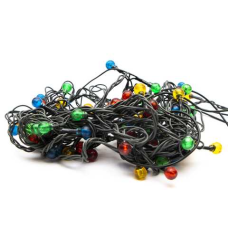 Гірлянда електрична лінійна, кольорова, 180 ламп, 10м, 8 функцій, 220V. 30W