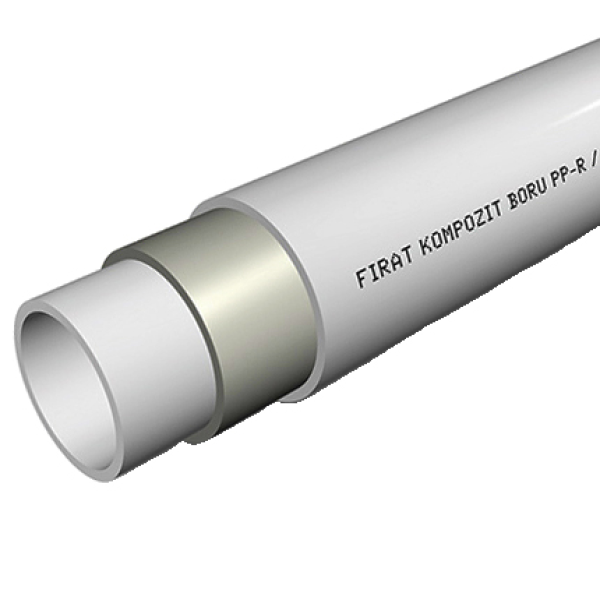 Труба VSplast PPR Fiber PIPE ф40*6,7mm зі скловолокном (4м.п/шт)