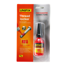 Фіксатор різьбових з'єднань UNIFIX 10гр. червоний