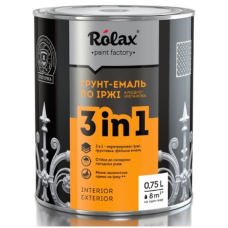 ЕМАЛЬ-ҐРУНТ 3в1 графіт ROLAX 0,75(0,9 кг)