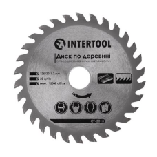 Диск пильний Intertool - 125 x 22,2мм x 30Т