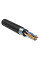 ком кабель зовнішній екран, 33KM cat5E F/UTP 4*2*24AWG 0.51mm  зов чор
