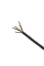 ком кабель зовнішній екран, 33KM cat5E F/UTP 4*2*24AWG 0.51mm  зов чор