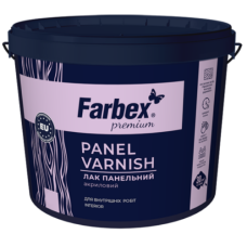 Лак панельний акриловий, глянцевий ТМ Farbex- 0,9кг