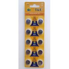 батарейка  таблетка  AG10  T&E