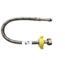 шланг гнучкий нерж,Solomon М-10"*1/2"0,6м 6201 довг