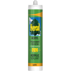 акриловий герметик   Hercul Acryl білий 280ml