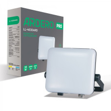 Прожектор ARDERO PRO  LED  30W 3000Lm 6500K IP65 чорний