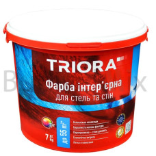 Фарба інтер'єрна для стель та стін TM TRIORA  5л (7) кг